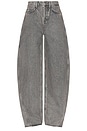 view 1 of 6 x Emily Gemma Paola Barrel Leg Jean in Telluride