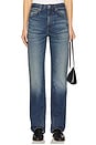 view 1 of 6 Sara Super High Rise Straight Jeans in Figueroa St