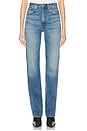 view 1 of 6 Sara Super High Rise Straight Jeans in Hyperion Ave