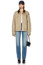 view 5 of 6 Sara Super High Rise Straight Jeans in Hyperion Ave
