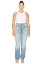 view 17 of 6 Sara Super High Rise Straight Jeans in La Brea Ave