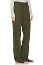 view 2 of 6 Bella Low Rise Boyfriend Utility in Dark Olive