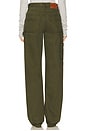 view 4 of 6 Bella Low Rise Boyfriend Utility in Dark Olive