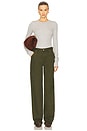 view 5 of 6 Bella Low Rise Boyfriend Utility in Dark Olive