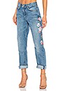 view 1 of 4 x REVOLVE Helena High-Rise Straight Crop Jean in Mony Mony