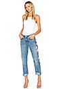 view 4 of 4 x REVOLVE Helena High-Rise Straight Crop Jean in Mony Mony