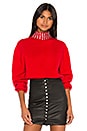 view 1 of 5 Katherine Embellished Sweater in Cherry Red