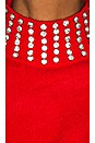 view 5 of 5 Katherine Embellished Sweater in Cherry Red