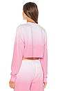 view 3 of 4 Tommie Cropped Crewneck in Pink