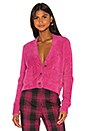 view 1 of 4 Gracie Cardigan in Bright Pink