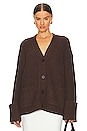 view 1 of 4 Tiya Cardigan in Brown