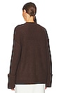 view 3 of 4 Tiya Cardigan in Brown