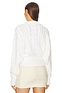 view 3 of 4 Natae Cable Sweater in Ivory