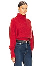 view 2 of 4 Elya Turtleneck Sweater in Red