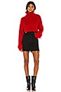 view 4 of 4 Samantha Turtleneck Sweater in Cherry Red