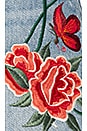 view 6 of 7 Cindy High-Rise Embroidered Short in Rising Sun