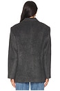 view 4 of 5 Wool Blend Blazer in Dark Heather Grey