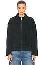 view 2 of 5 Alek Suede Jacket in Black