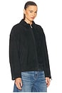 view 3 of 5 Alek Suede Jacket in Black