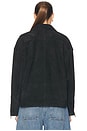 view 4 of 5 Alek Suede Jacket in Black