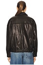view 4 of 6 Wren Leather Bomber in Black