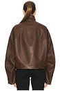 view 4 of 6 BLOUSON ROMY in Chocolate Brown
