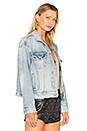 view 2 of 4 Kim Boyfriend Trucker Jacket in Cruise