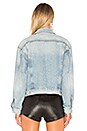 view 3 of 4 Kim Boyfriend Trucker Jacket in Cruise