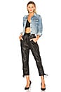 view 4 of 4 Cara Cropped Denim Jacket in Mary Jane