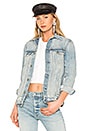 view 1 of 4 Daria Oversized Denim Jacket in Tumbleweed