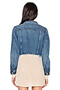 view 3 of 5 Cara Cropped Denim Jacket in London Calling