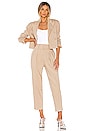 view 4 of 5 Power Crop Blazer in Khaki