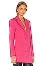 view 3 of 4 Jeane Suit Jacket in Bright Pink