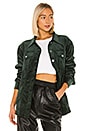 view 1 of 5 Mads Oversized Jacket in Evergreen