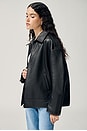 view 3 of 8 Alek Leather Jacket in Black