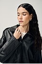 view 6 of 8 Alek Leather Jacket in Black