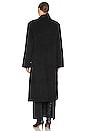 view 3 of 4 Bronte Oversized Coat in Black