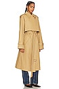 view 5 of 6 The Convertible Trench Coat in British Tan