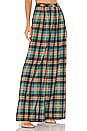 view 2 of 4 Loren Plaid Pant in Blue Multi Plaid