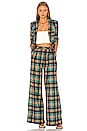 view 5 of 4 Loren Plaid Pant in Blue Multi Plaid