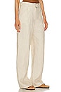 view 2 of 4 The Linen Cargo Pant in Natural Linen