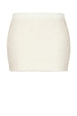 view 5 of 4 Lex Boucle Skirt in Ivory