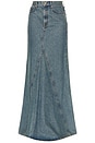 view 5 of 4 Fiona Godet Maxi Skirt in Inwood Hill
