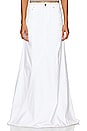 view 1 of 4 Fiona Godet Maxi Skirt in White Rip