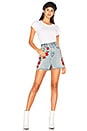 view 4 of 5 Milla High Rise A-Frame Skirt in Endless Love