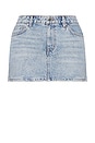 view 5 of 4 Niki Micro Mini Skirt in Riviera