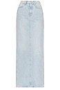 view 5 of 4 Amara Pencil Skirt With Back Slit in Holmby Hills