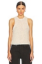 view 1 of 4 Open Stitch Knit Tank in Ivory