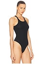 view 3 of 5 Racer Cami Bodysuit in Black
