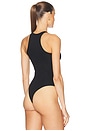 view 4 of 5 Racer Cami Bodysuit in Black
